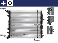 Mahle MotorküHler WasserküHler CR 454 000S FüR Skoda Fabia Polo VW 6Y5 Seat 4 5