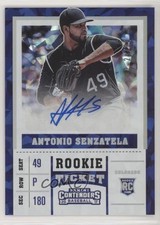 2017 Chronicles Contenders Rookie Cracked Ice Ticket 24/24 Antonio Senzatela qf6