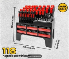 118pcs Magnetic Screwdriver Set