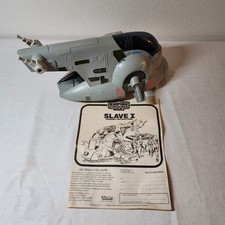Vintage Star Wars 1981 Slave 1 Ship Assembly Instructions Original Kenner