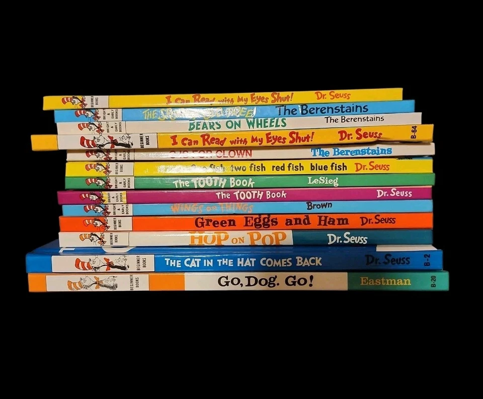 13 Book Lot Dr Seuss I Can Read Hardcover Children's Picture Book Lot Kids Books - Image 3 of 4