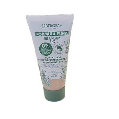 Deborah Milano BB Cream Formula Pura BIO SPF 20 natürliche Inhaltsstoffe Make-Up