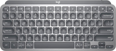 Logitech MX Keys Mini Dark Gray Backlit Minimalist Wireless Illuminated Keyboard