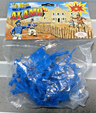 Classic Toy Soldiers Alamo Mexican Cavalry w/ Presidio Hats Blue First Release