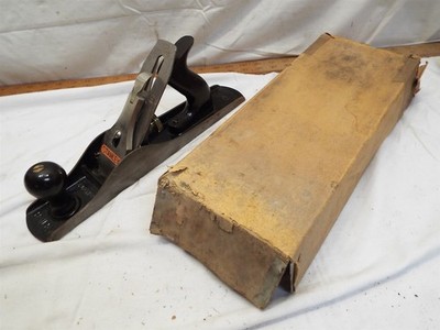 Stanley Woodworking Jack Plane Tool No 5C w/Box Carpentry Hand 5 C Corrugated