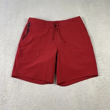 Ten Thousand The Foundation Short Mens XL Red Lined 9" Performance Activewear