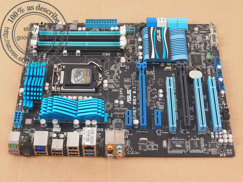 PCパーツ ASUS P8P67 Rev.3.0 i7-2600K DDR3-1600 PCパーツ ASUS P8P67 Rev.3.0 i7-2600K DDR3-1600 ASUS P8P67