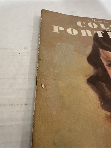 Walter Foster How to Use Color in Portraits by Merlin Enabnit Vintage Art - Picture 3 of 7