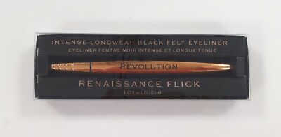 MAKEUP REVOLUTION Renaissance Flick Eyeliner Filz Intense Black /EBNT