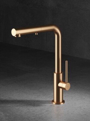 MGS SPINHD-MRG Spin HD Faucet Single Hole ROSE GOLD STEEL New in Box!