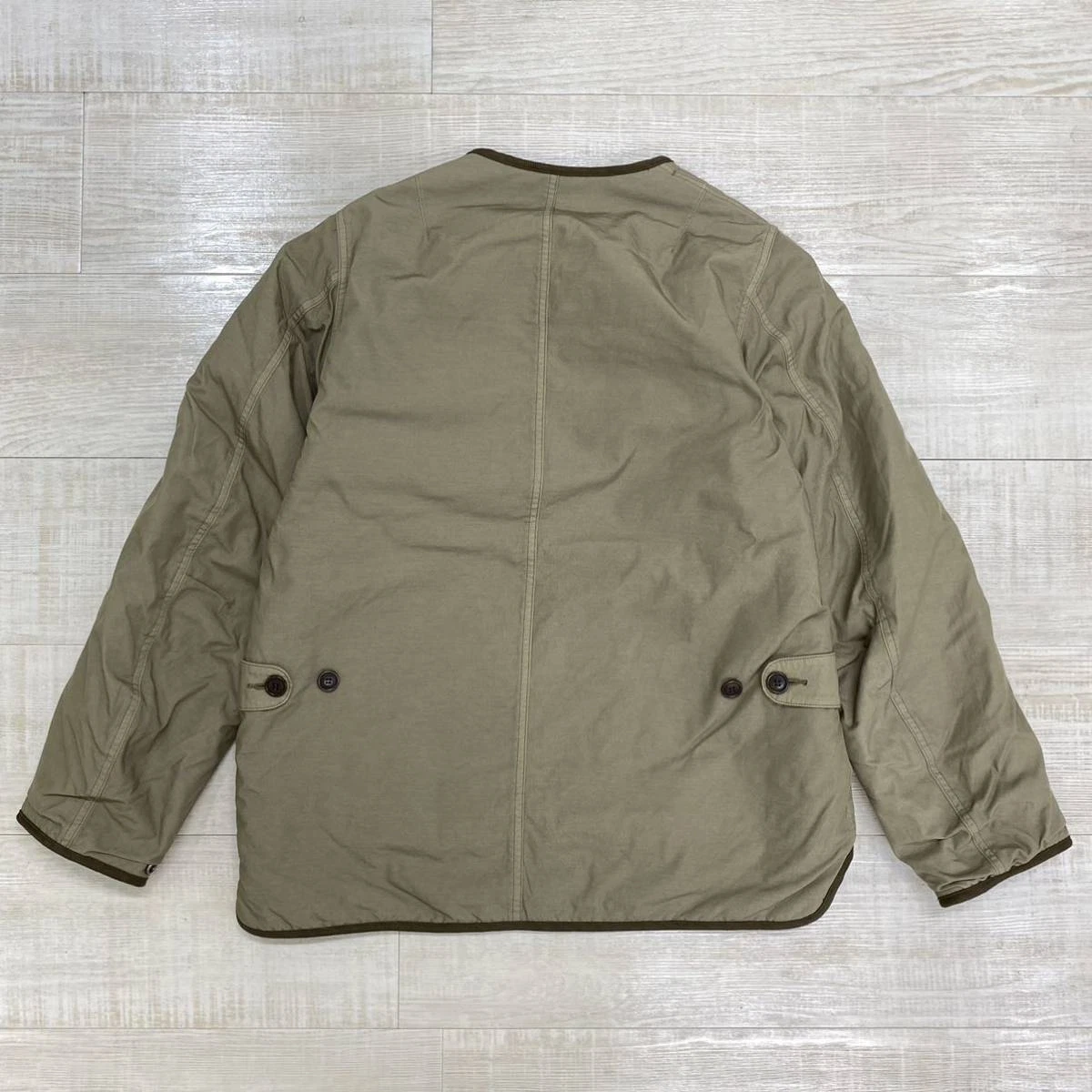 Unused 2022 AW Visvim Mud Treated Contrary Dept Liner Jacket Mens Size 3
