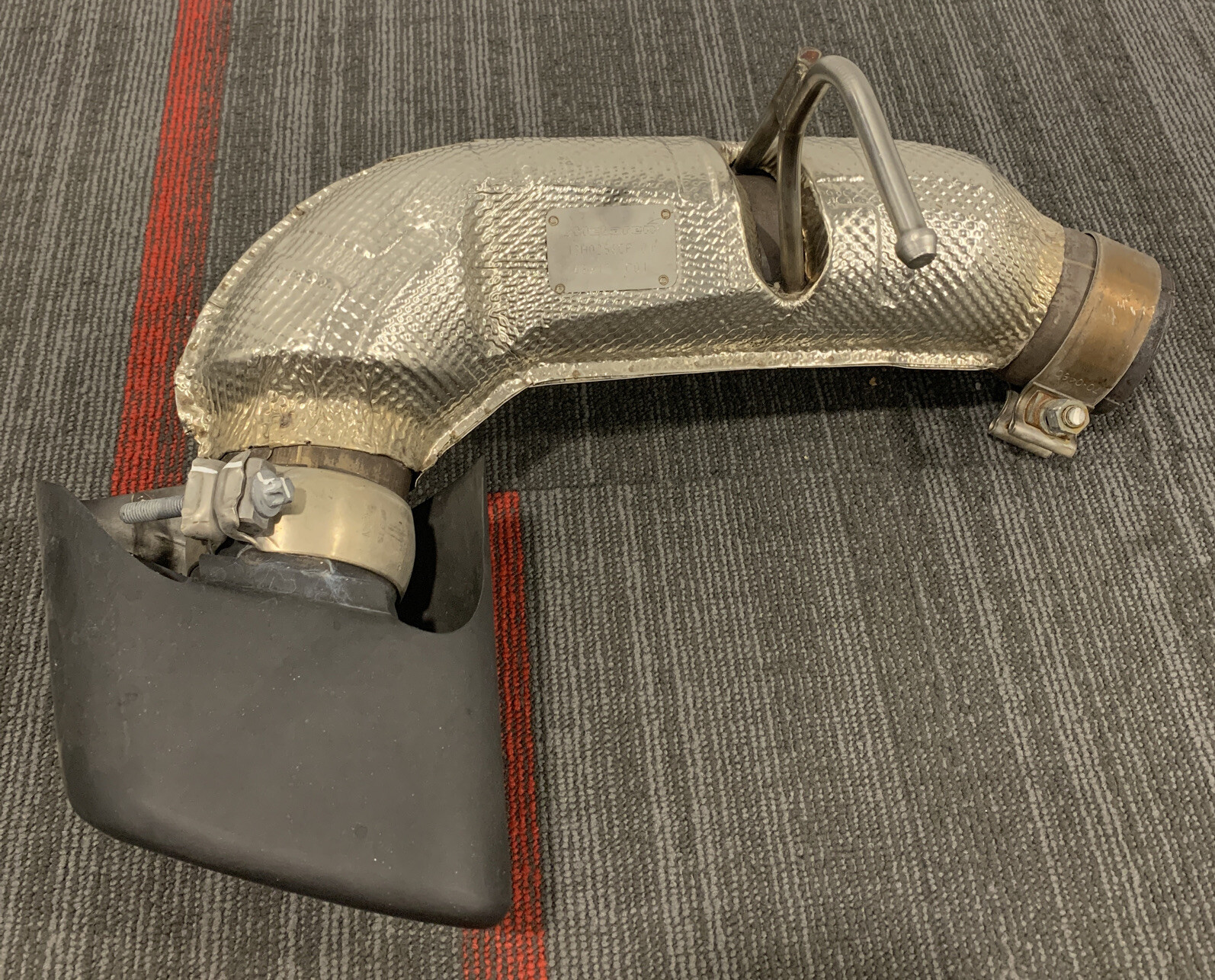 McLaren 570S Left Driver Side Tail Pipe Extension W/ Tip Oem 13H0258CP