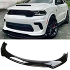 Grossy Black Front Bumper Lip Splitter Spoiler Body Kit For Dodge Durango SRT GT