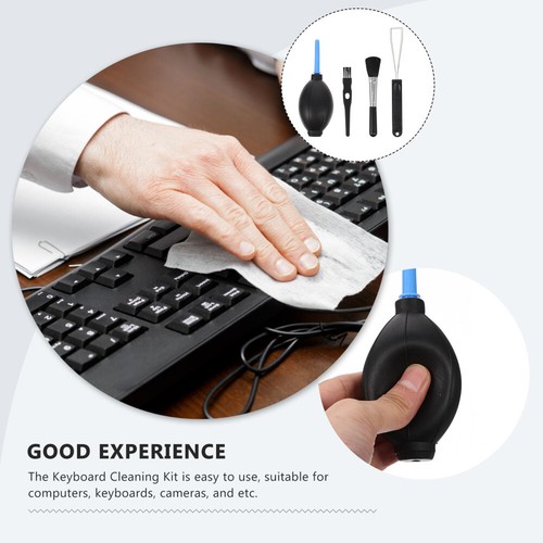 Cleaner Kit Multi-use Convenient Professional Keyboard Brush Kit Laptop Office - Afbeelding 12 van 12