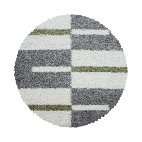Designer Hochflor Teppich Karo Design Langflor Shaggy Teppich Wohnzimmerteppich - Picture 12 of 64
