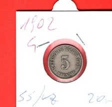 5 PF 1902 G    ab 5 auktionen portofrei