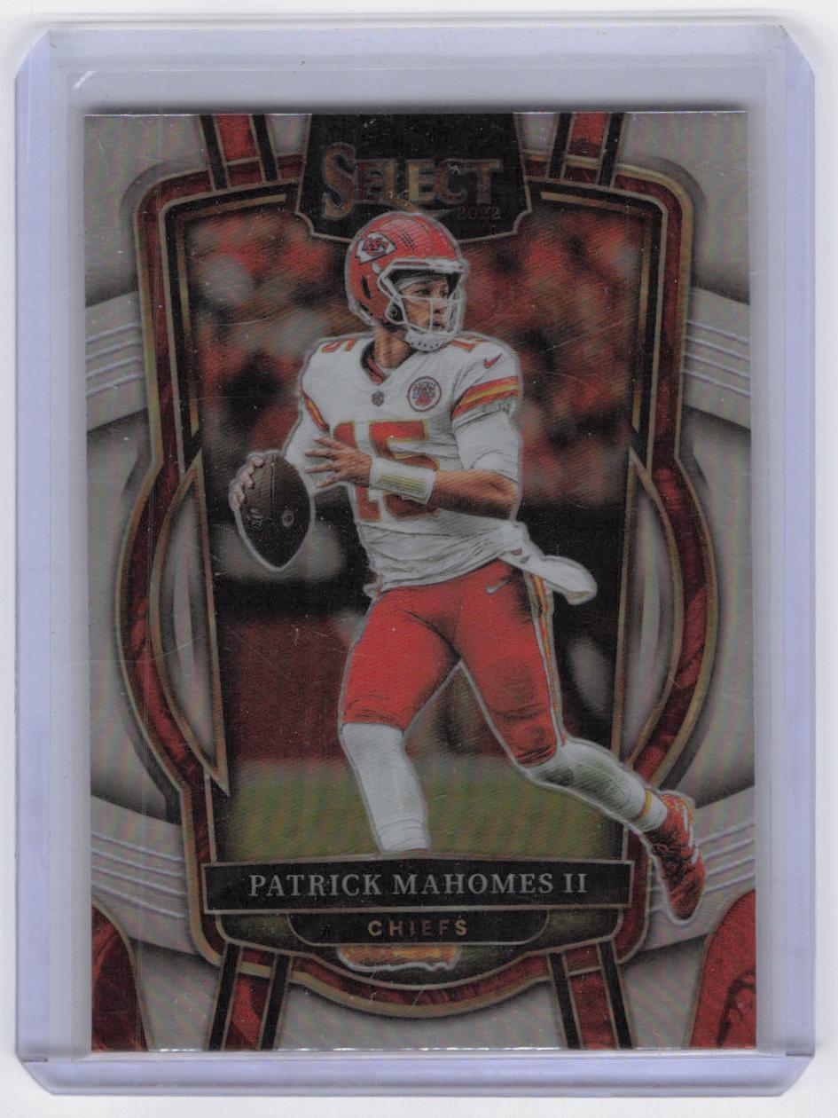 2022 Panini Select #251 Patrick Mahomes II Silver Prizm