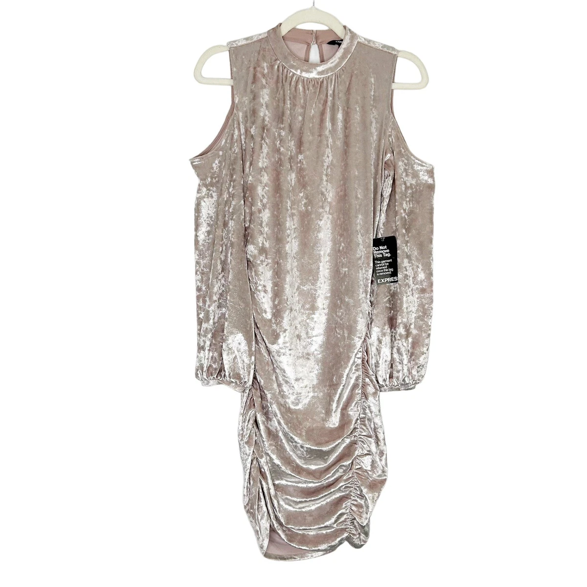 Express top velvet dress