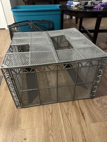 WWE JAKKS HELL IN A CELL Ruthless Aggression Added Ring To Scale Posts & Ropes! - Picture 9 of 9