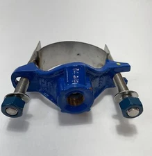 Smith Blair Single Strap Saddle Clamp Epoxy Ductile Iron/ Stainless 4.40 to 4.80