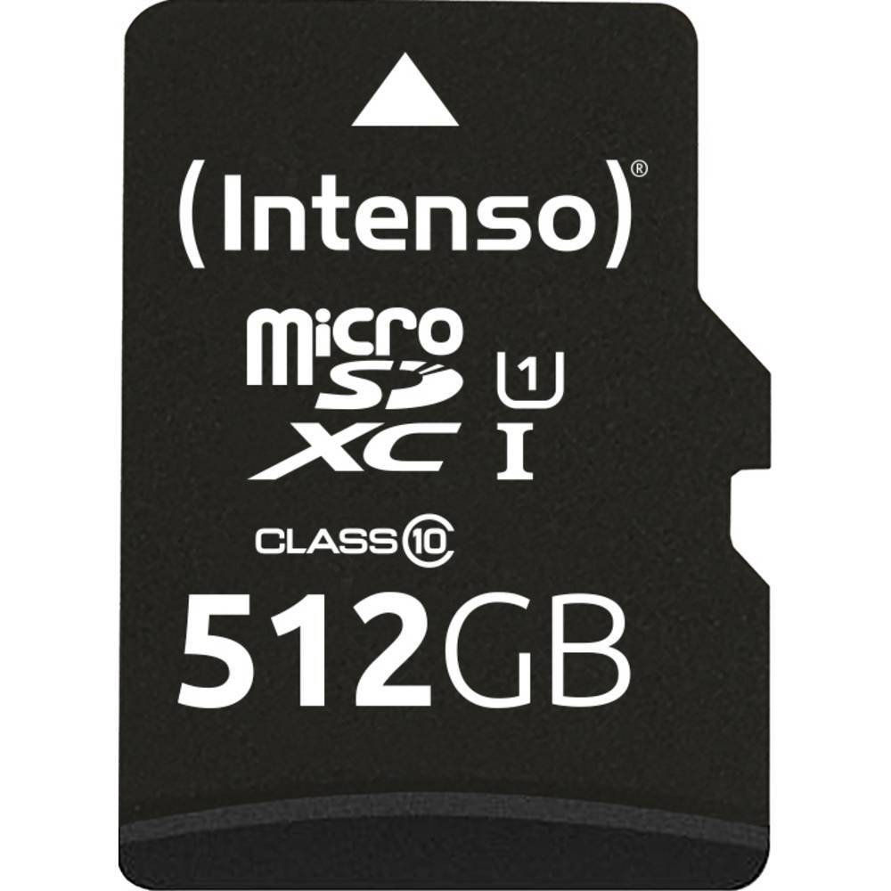 Intenso 512GB microSDXC Performance Scheda microSD 512 GB Class 10 UHS-I