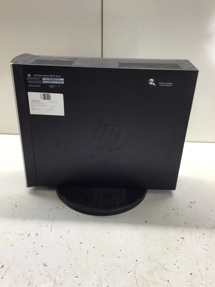 APU HP Pavilion 400-314 AMD E1-2500 con gráficos Radeon HD 1400 MHz 4 GB SIN DISCO DURO Foto 2 de 4