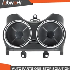 Labwork Cup Holder Bracket Dual Cup Plastic For 2006-11 Mercedes-Benz W219 C219