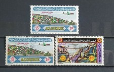  3 Timbres Algérie Poste Aérienne 1971/72 Neuf** & Oblitérés N° 18/20 / Stamps 