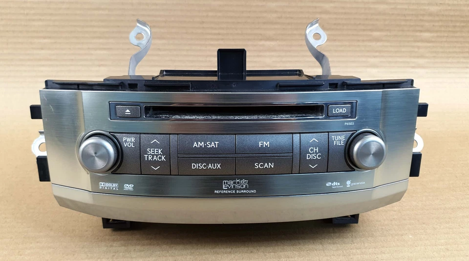 Lexus LX570 2008-2011 Radio receiver DVD player 86120-60A70 ID P6503 Oem Used - Image 2 of 4