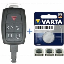5 Tasten Funk Schlüssel Ersatz Gehäuse passend für Volvo V50 S40 II C30 C70 repa