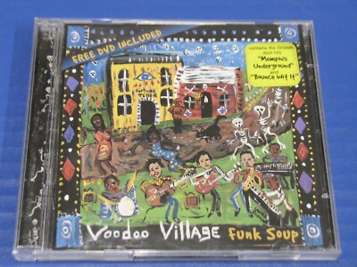 Voodoo Village - Funk Soul - 2003 Jazz CD/DVD Memphis Underground Smooth Jazz