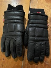 Vintage Leather Winter Gloves