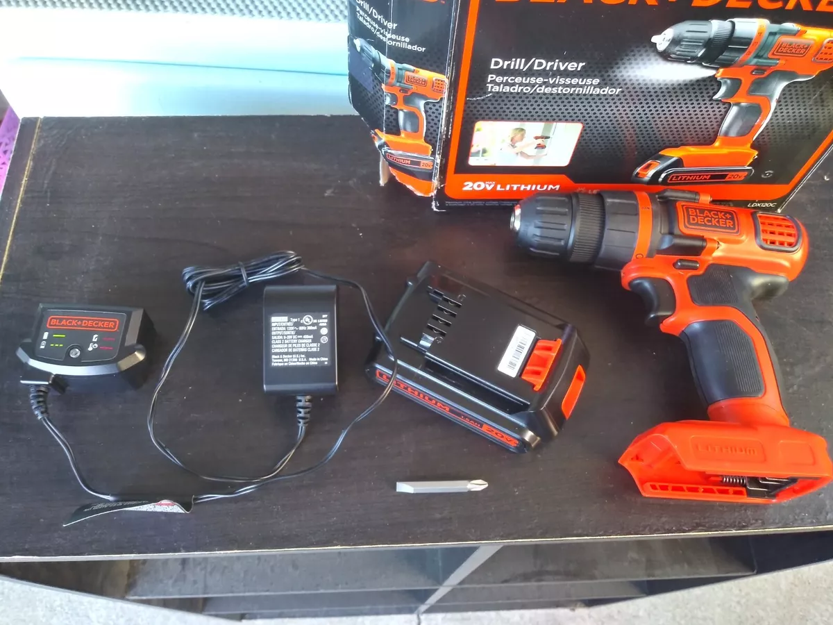 Black & Decker LDX120c Review - 20 Volt Lithium-ion Cordless Drill/driver 