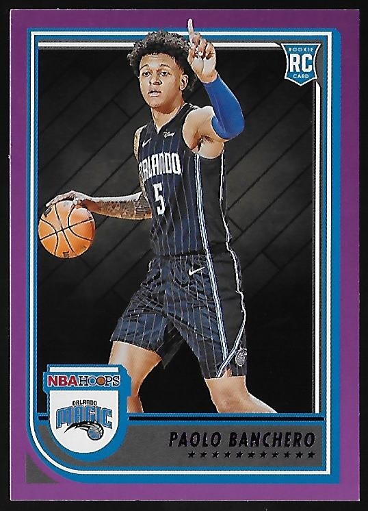 2022-23 PANINI NBA HOOPS (#231) - PURPLE PARALLEL - PAOLO