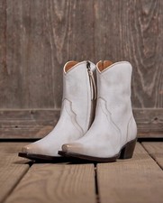 Tecovas The Dakota Whitewash Womens Zip Cowgi...