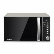 H.Koenig Forno a microonde compatto 20L VIO2, piatto girevole da 24,5 cm, multif