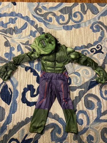 Disney Store Marvel Avengers Hulk Child Costume. Size 9/10 Brand New. - Picture 2 of 2