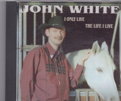 John White-I Only Live The Life I Live promo cd maxi single