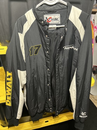 Dewalt Jacket Vintage Matt Kenneth Chase NASCAR Racing Men’s Sz M😇Dewalt Tools