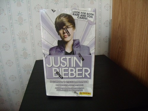 2010 Justin Bieber Panini Blaster Box Sealed - Bild 1 von 6
