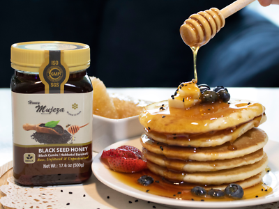 Mujeza Black Seed Honey 100% Natural Not Mixed with Oil or Powder