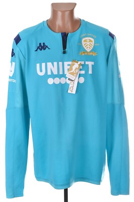 *BNWT* LEEDS UNITED 2020/2021 TRAINING FOOTBALL TOP KAPPA SIZE L ADULT