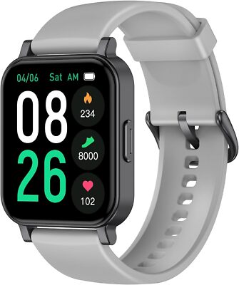 Smart Watch Full Touch Fitness Heart Rate Waterproof compatible Google Pixel