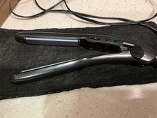 Conair Model CS4V Multi Heat Ceramic 3/4  FLAT IRON Hair Straightener Black EUC