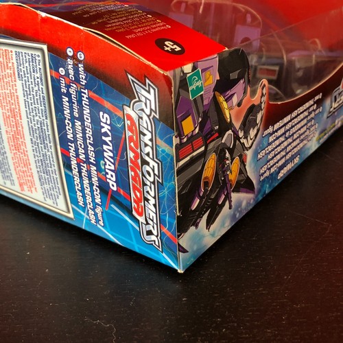 Transformers Armada SKYWARP With Thunder Clash Unicorn Hasbro 2003 NEW - Picture 12 of 15