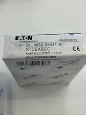Eaton DIL M32-XHI11-S XTCEXSCC11 Auxiliary Contact Module 600vAC Max 15A 250VDC