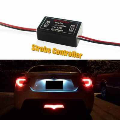 1x Blitz Strobe Controller Box Blinkmodul LED Brems Stop Licht Rückleuchte