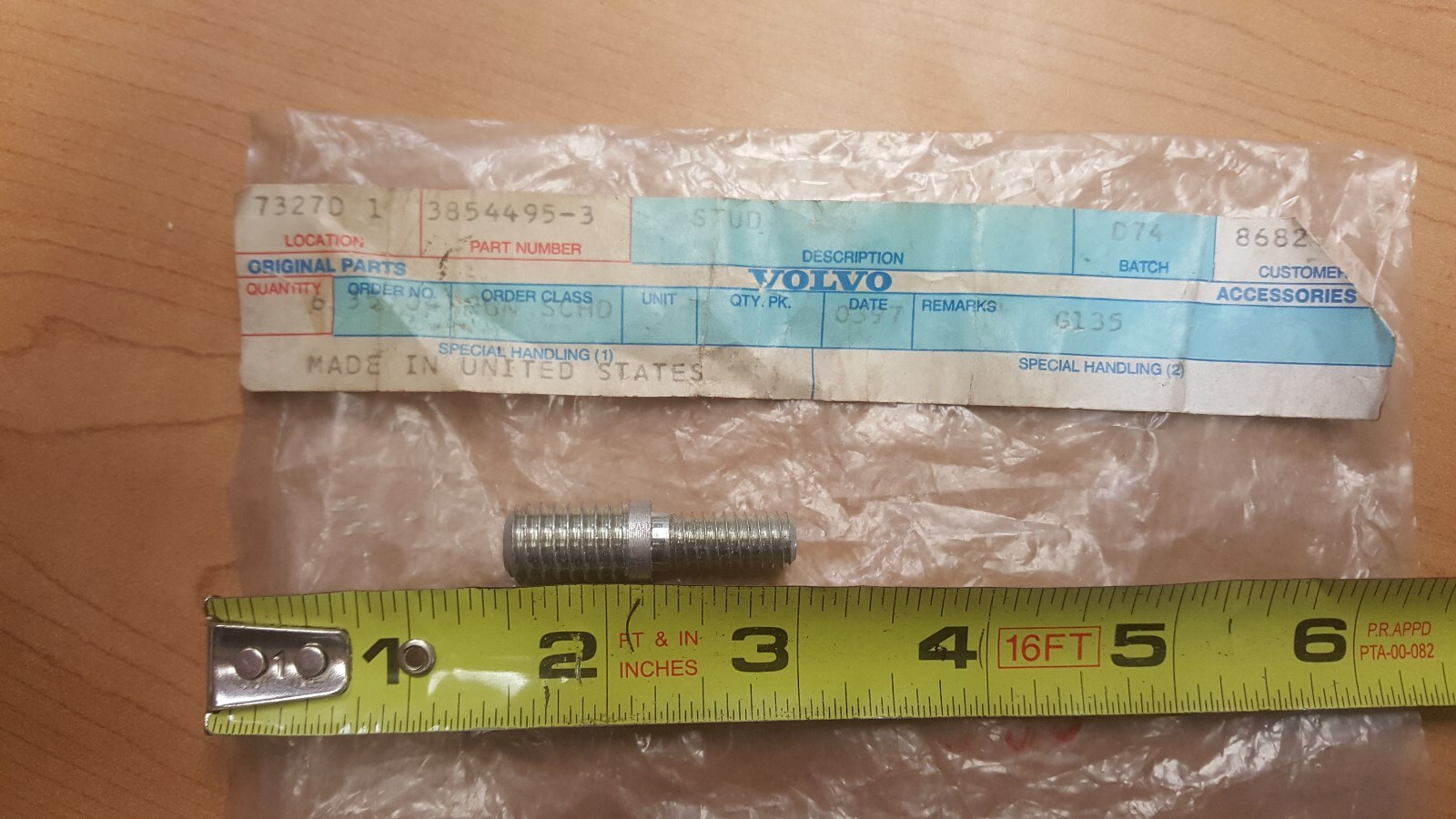 Volvo 3854495 stud | eBay 