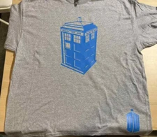 Dr. Who Tardis T shirt Tee Movie TV show Police Call Box