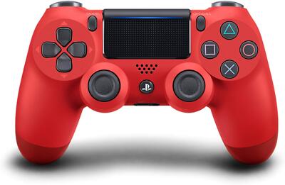 Sony DualShock 4 Wireless Controller for PS4 - Red Two Tone CUH-ZCT2U USED